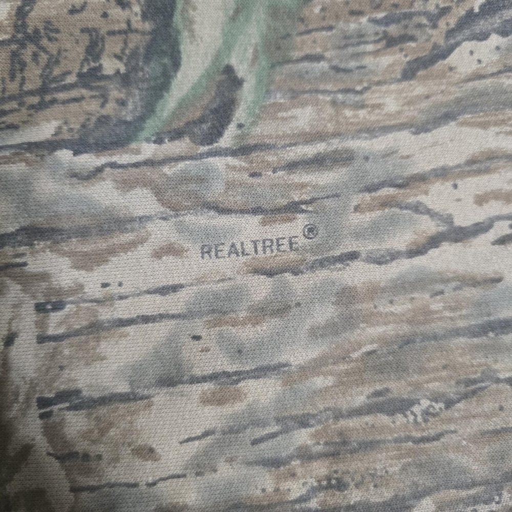 Vintage 80s Liberty RealTree Camo Pullover Sweatshirt Crewneck Mens Large - Picture 4 of 6